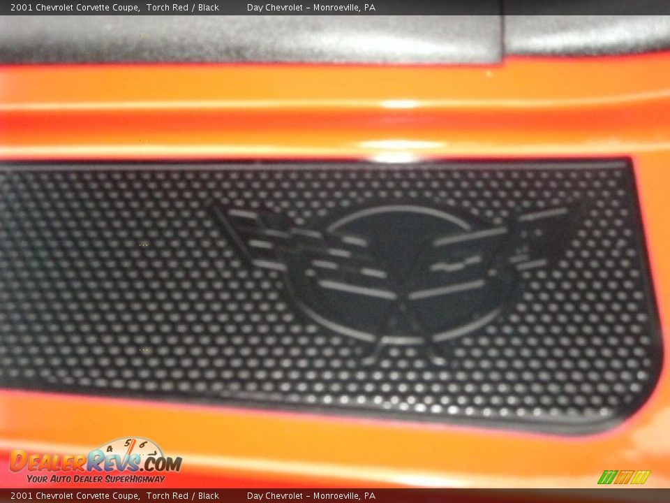 2001 Chevrolet Corvette Coupe Torch Red / Black Photo #14