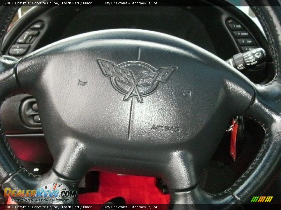 2001 Chevrolet Corvette Coupe Torch Red / Black Photo #18