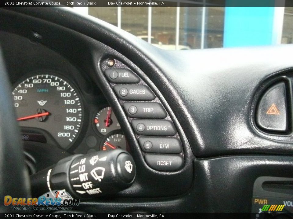 2001 Chevrolet Corvette Coupe Torch Red / Black Photo #21