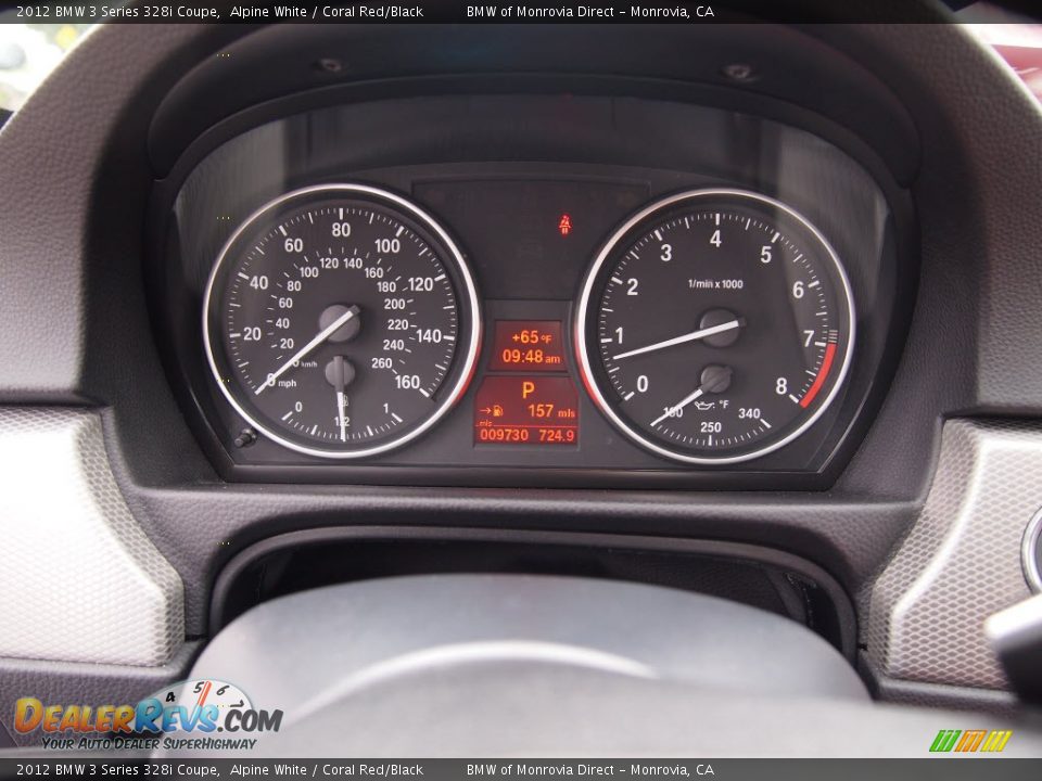 2012 BMW 3 Series 328i Coupe Gauges Photo #16