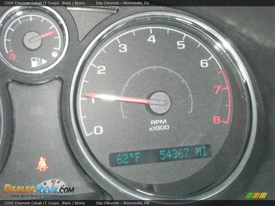 2006 Chevrolet Cobalt LT Coupe Black / Ebony Photo #5
