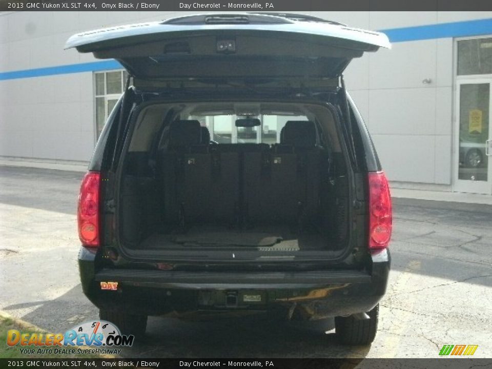 2013 GMC Yukon XL SLT 4x4 Onyx Black / Ebony Photo #6