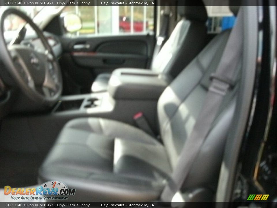 2013 GMC Yukon XL SLT 4x4 Onyx Black / Ebony Photo #10