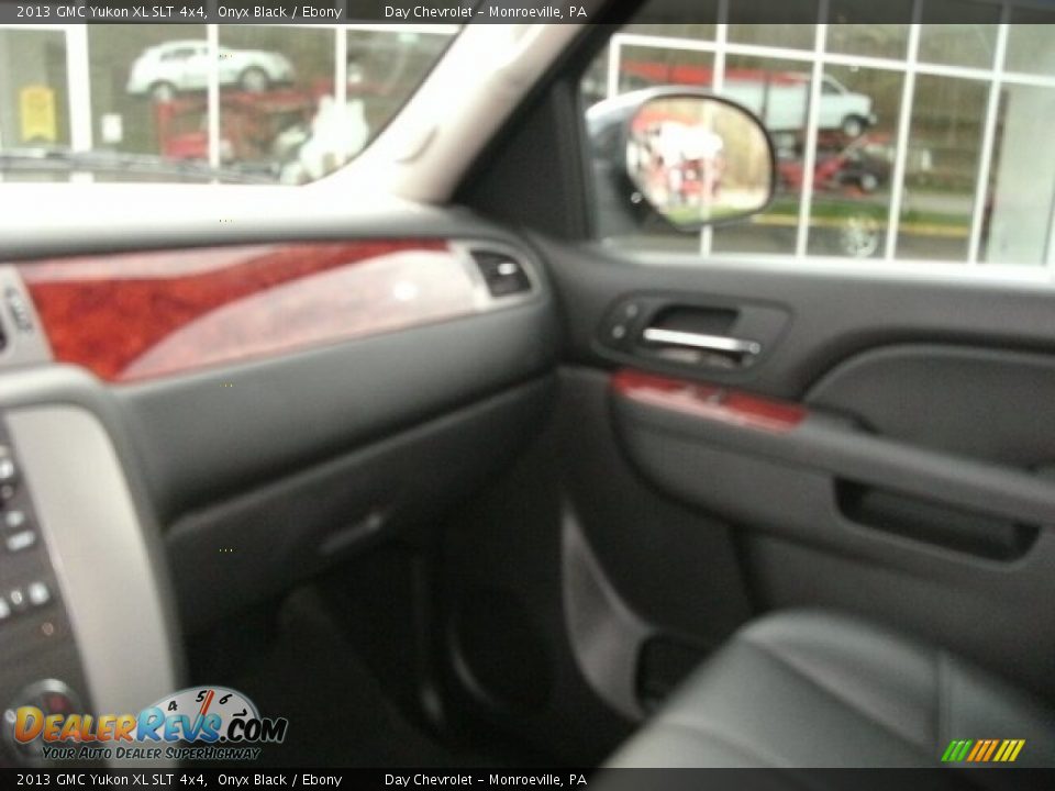 2013 GMC Yukon XL SLT 4x4 Onyx Black / Ebony Photo #15
