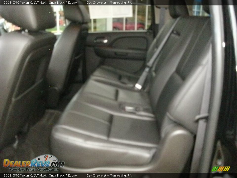 2013 GMC Yukon XL SLT 4x4 Onyx Black / Ebony Photo #19