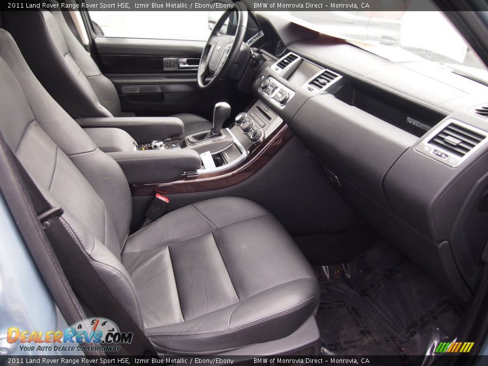 Ebony/Ebony Interior - 2011 Land Rover Range Rover Sport HSE Photo #3