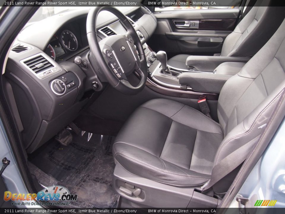 Ebony/Ebony Interior - 2011 Land Rover Range Rover Sport HSE Photo #14