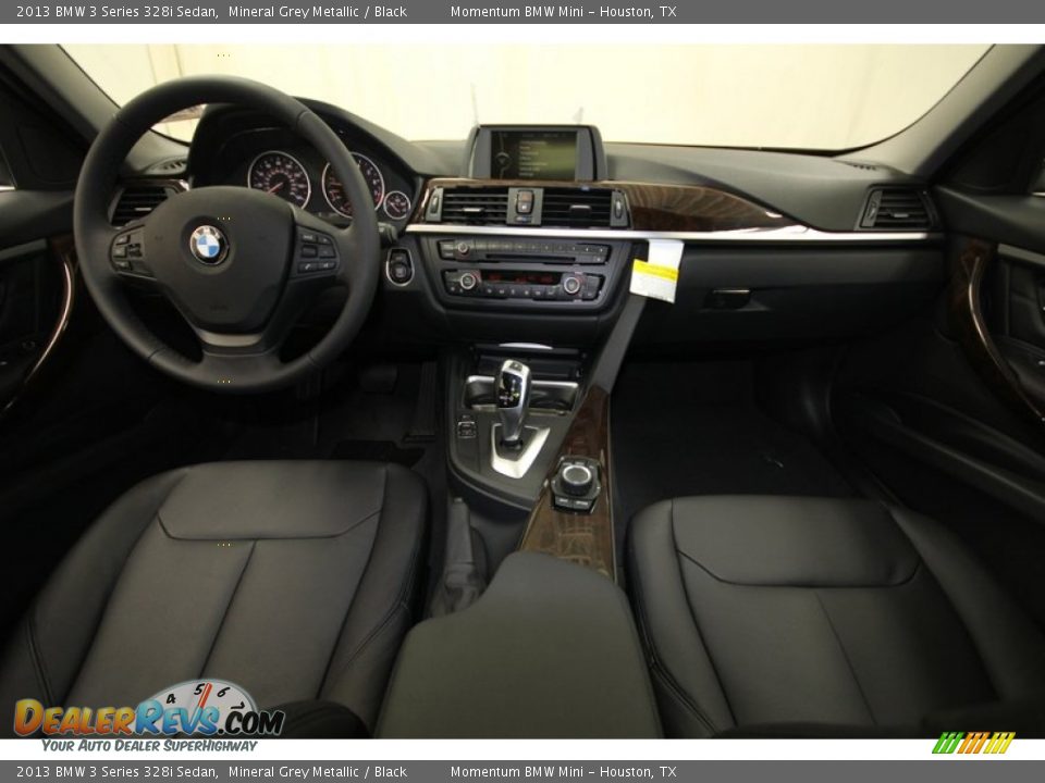 2013 BMW 3 Series 328i Sedan Mineral Grey Metallic / Black Photo #4