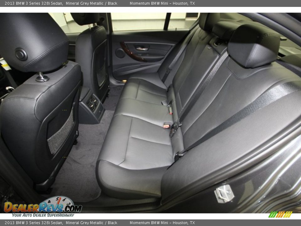 2013 BMW 3 Series 328i Sedan Mineral Grey Metallic / Black Photo #12