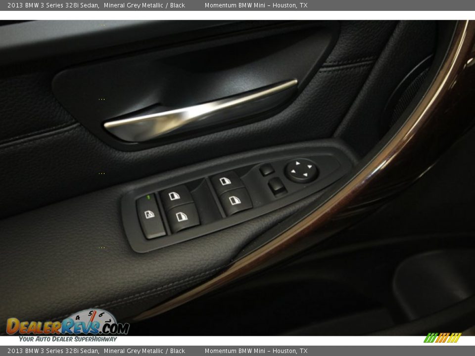 2013 BMW 3 Series 328i Sedan Mineral Grey Metallic / Black Photo #14