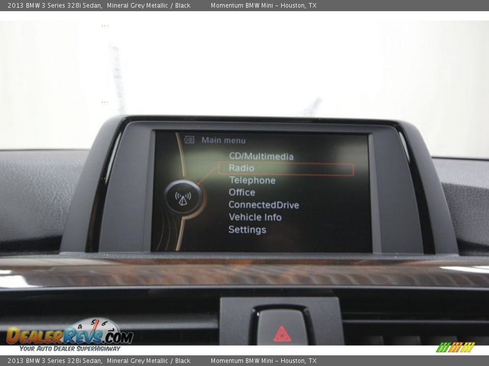 2013 BMW 3 Series 328i Sedan Mineral Grey Metallic / Black Photo #17