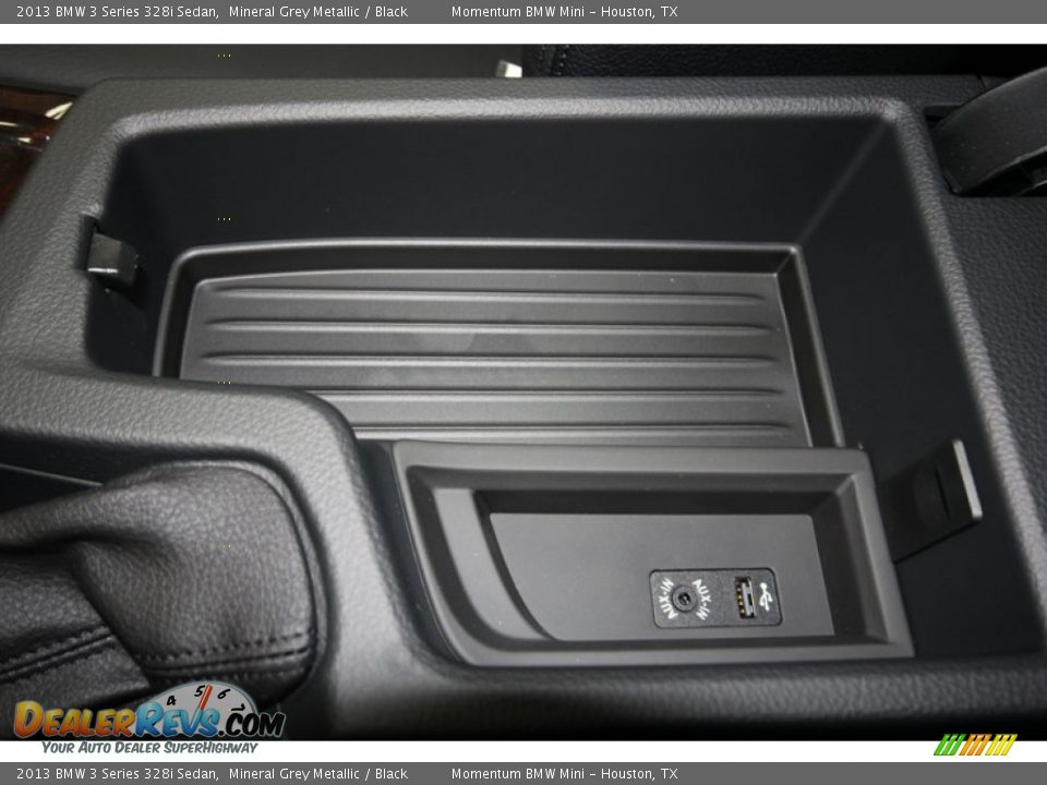 2013 BMW 3 Series 328i Sedan Mineral Grey Metallic / Black Photo #21