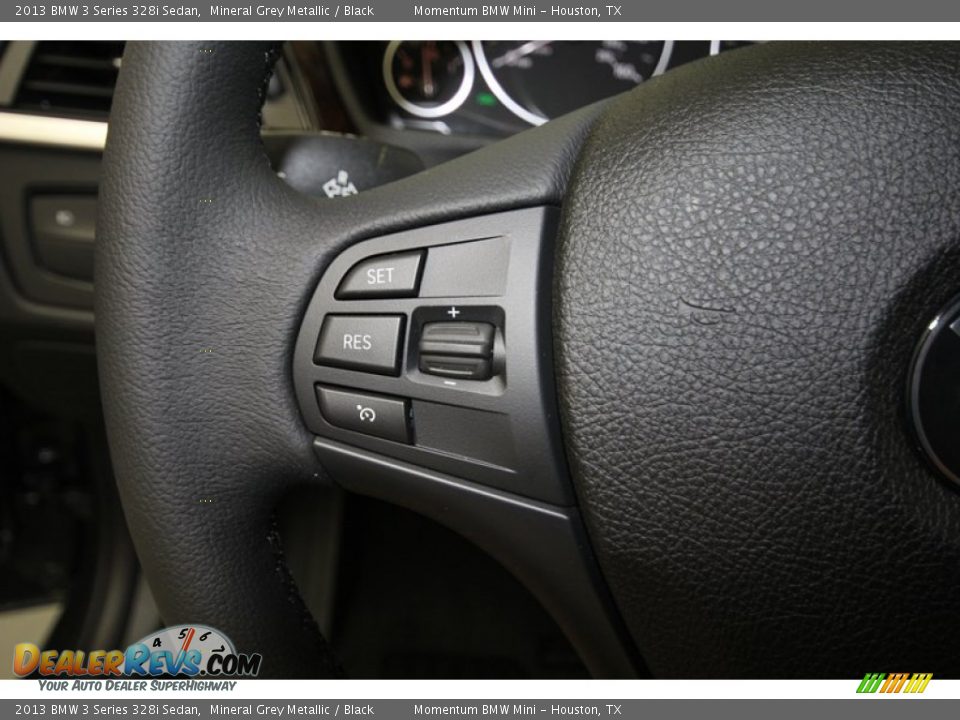 2013 BMW 3 Series 328i Sedan Mineral Grey Metallic / Black Photo #24