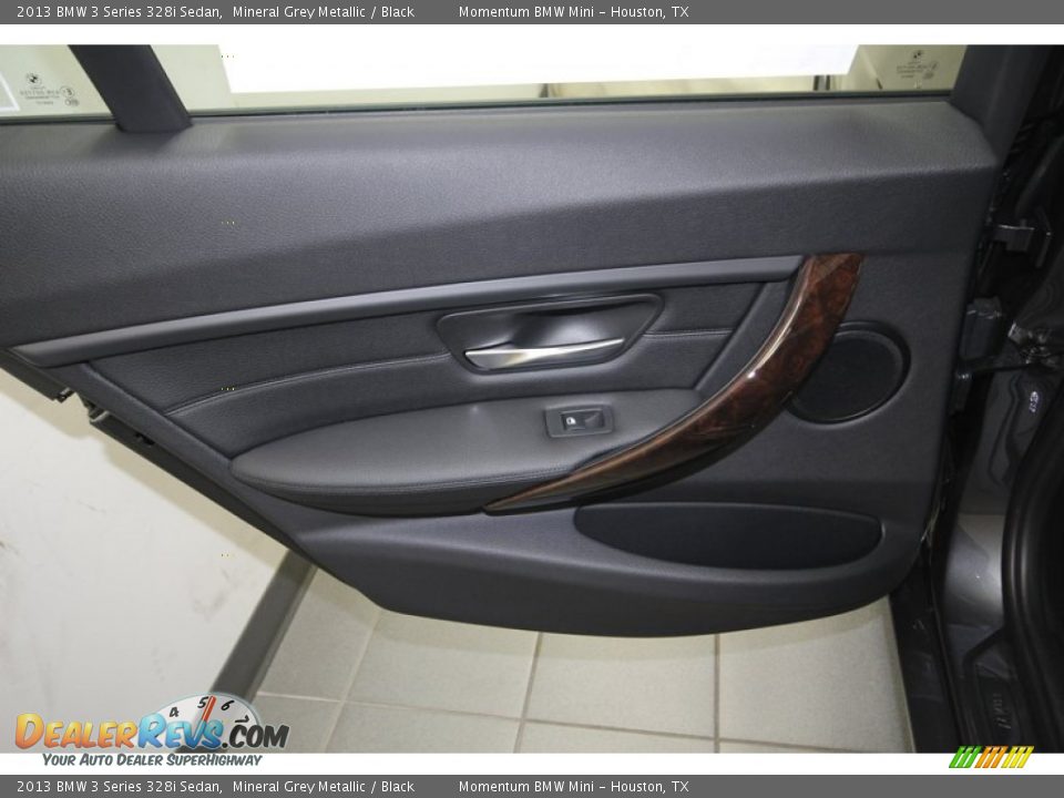 2013 BMW 3 Series 328i Sedan Mineral Grey Metallic / Black Photo #27