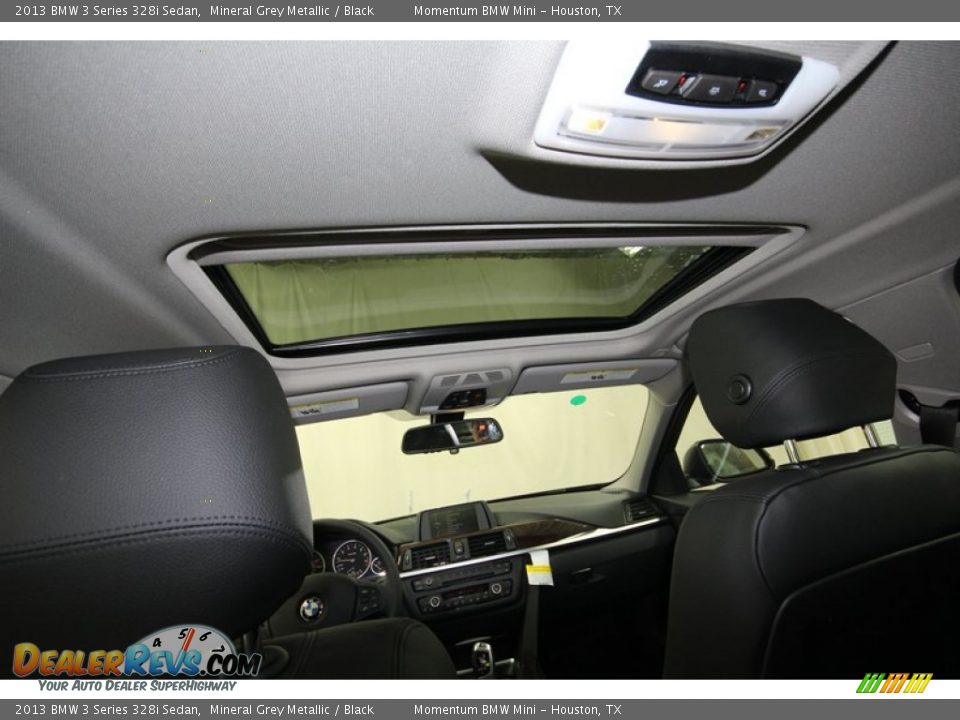 2013 BMW 3 Series 328i Sedan Mineral Grey Metallic / Black Photo #30