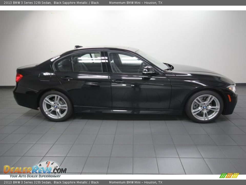 Black Sapphire Metallic 2013 BMW 3 Series 328i Sedan Photo #2
