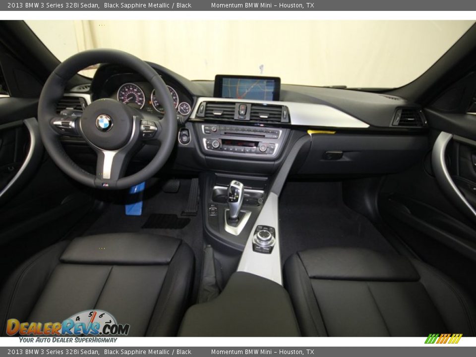 2013 BMW 3 Series 328i Sedan Black Sapphire Metallic / Black Photo #4