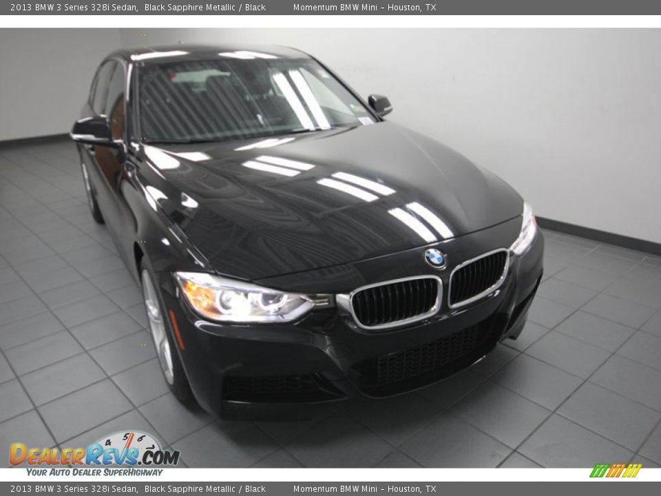 2013 BMW 3 Series 328i Sedan Black Sapphire Metallic / Black Photo #5