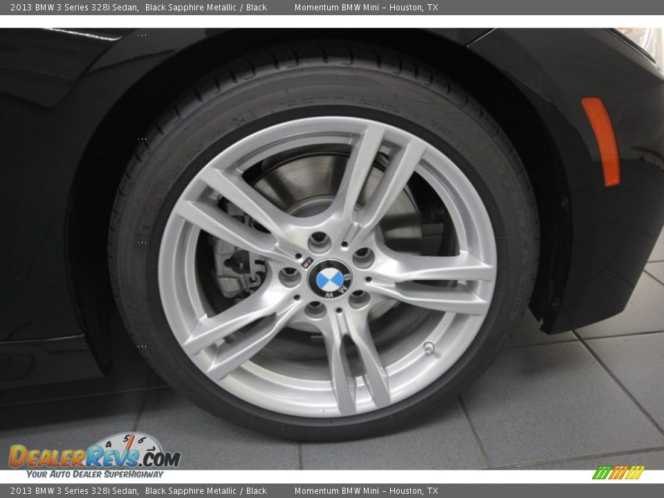 2013 BMW 3 Series 328i Sedan Black Sapphire Metallic / Black Photo #7
