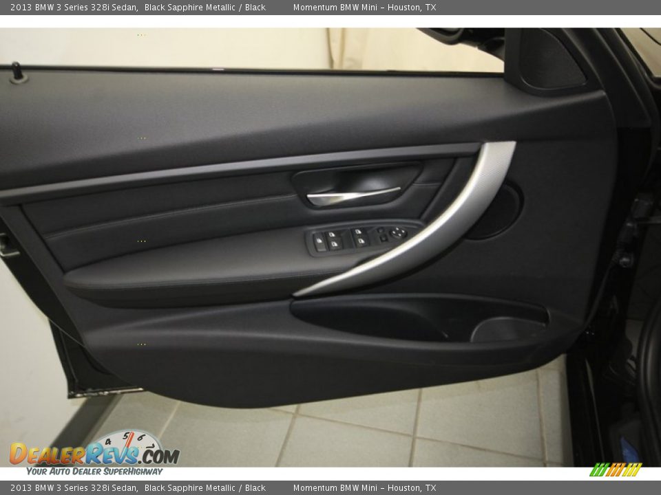 2013 BMW 3 Series 328i Sedan Black Sapphire Metallic / Black Photo #12