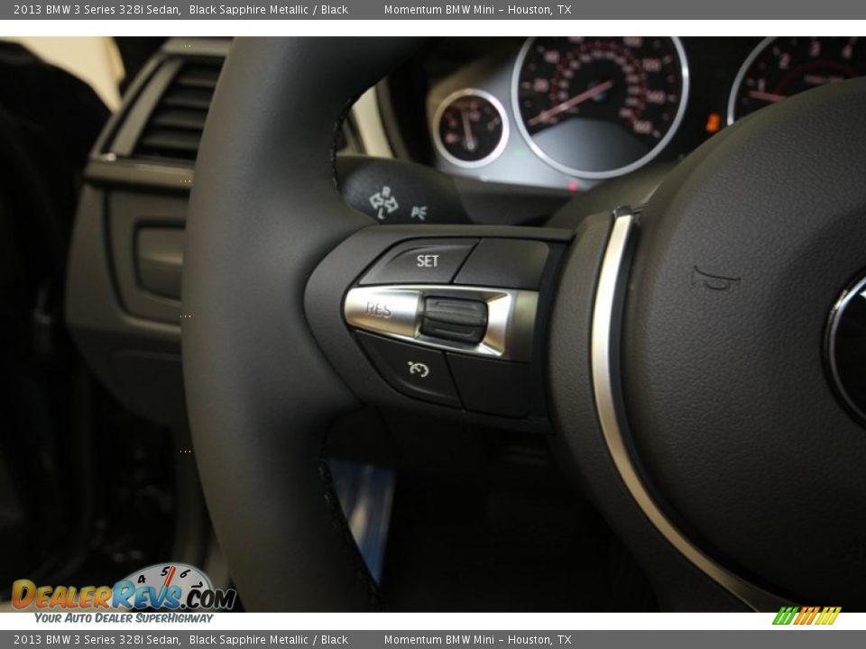 2013 BMW 3 Series 328i Sedan Black Sapphire Metallic / Black Photo #24