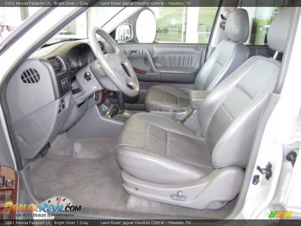 Gray Interior - 2001 Honda Passport LX Photo #2