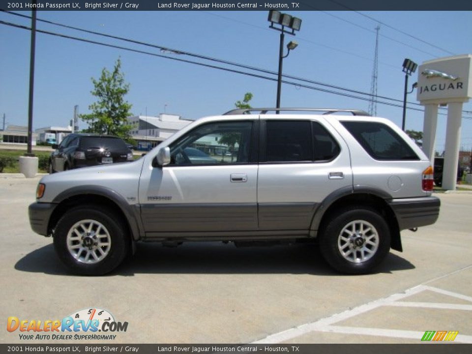 Bright Silver 2001 Honda Passport LX Photo #7