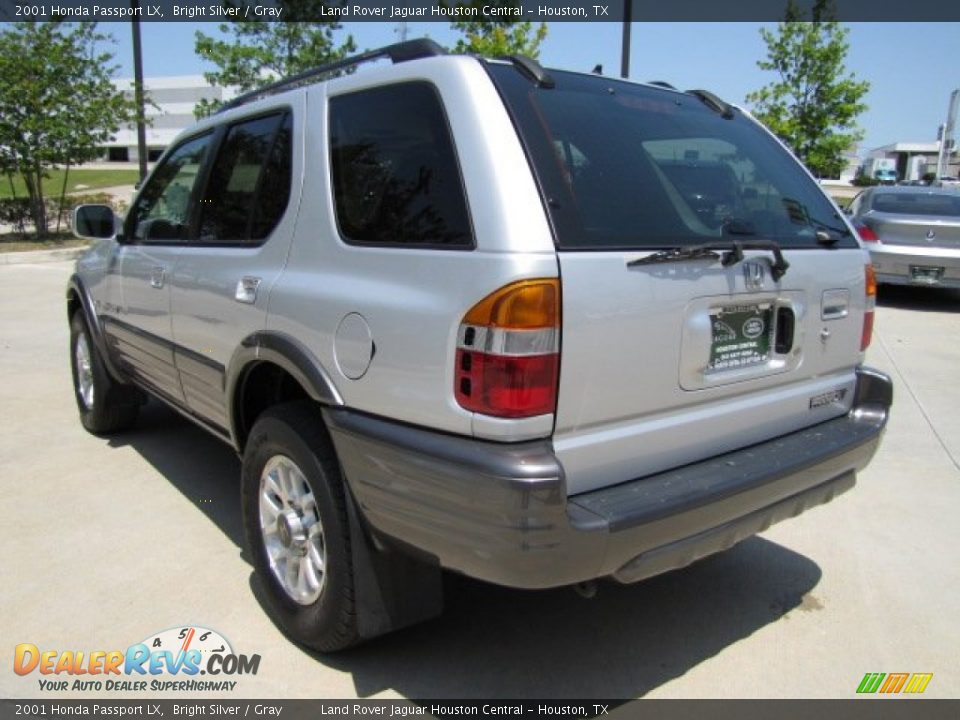 2001 Honda Passport LX Bright Silver / Gray Photo #8