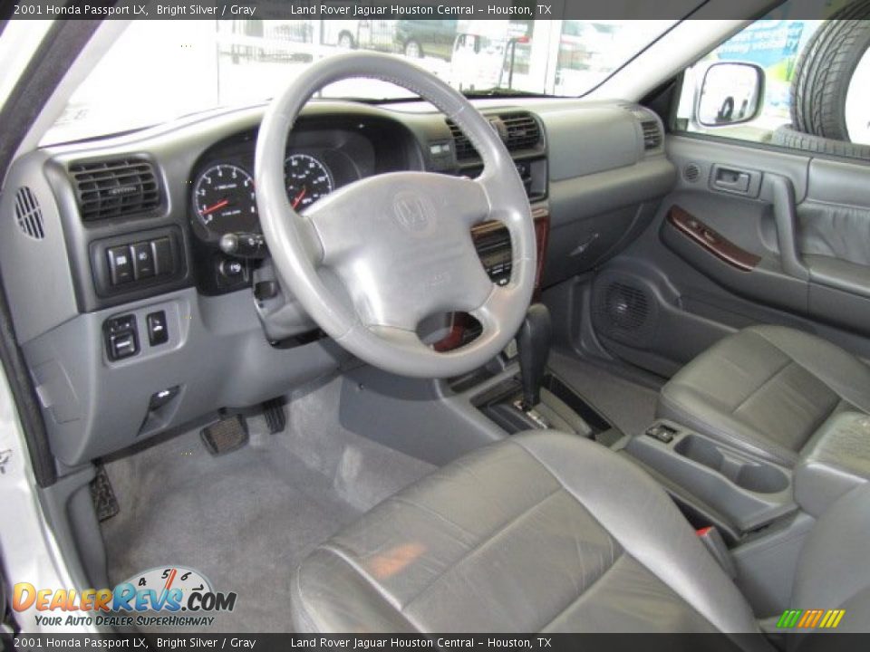Gray Interior - 2001 Honda Passport LX Photo #13