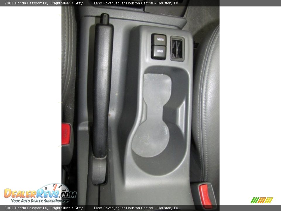 2001 Honda Passport LX Bright Silver / Gray Photo #20