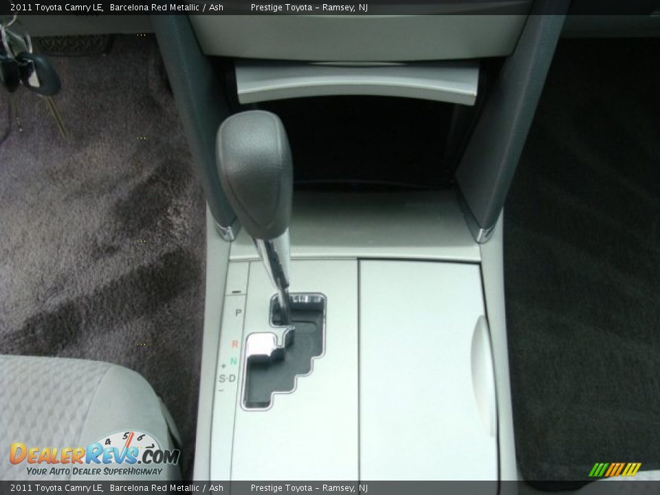 2011 Toyota Camry LE Barcelona Red Metallic / Ash Photo #12