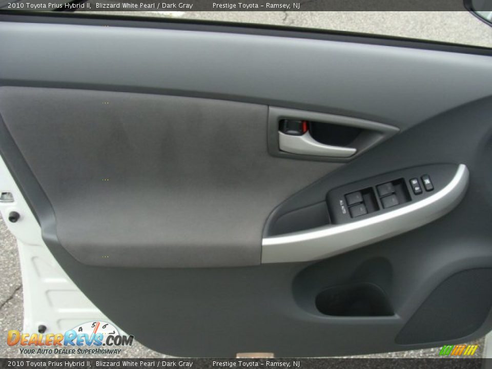 2010 Toyota Prius Hybrid II Blizzard White Pearl / Dark Gray Photo #6