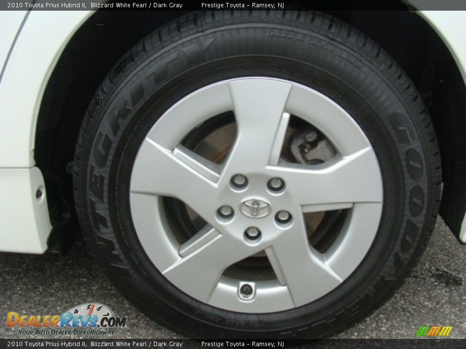 2010 Toyota Prius Hybrid II Blizzard White Pearl / Dark Gray Photo #14