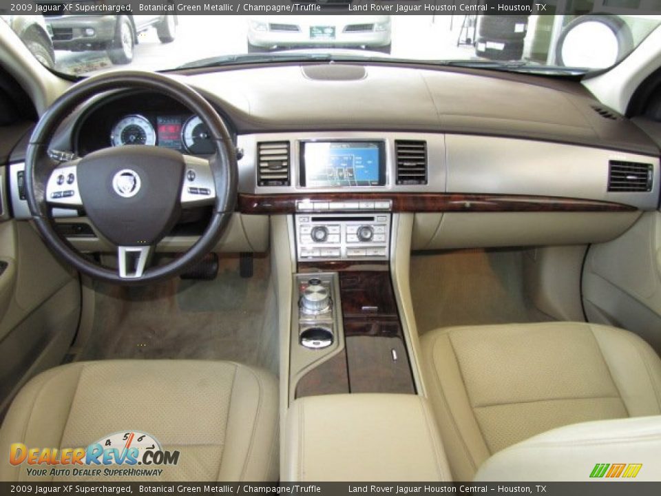Dashboard of 2009 Jaguar XF Supercharged Photo #3