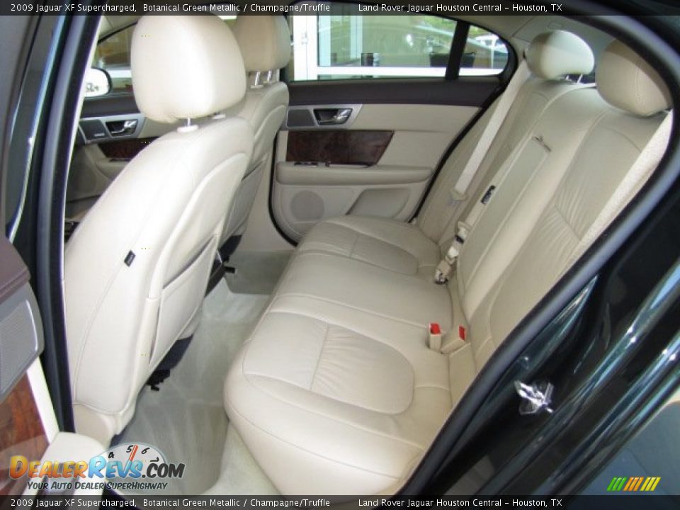 Rear Seat of 2009 Jaguar XF Supercharged Photo #4