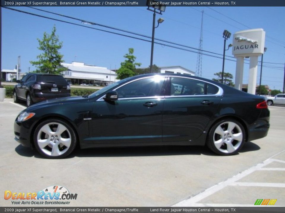 Botanical Green Metallic 2009 Jaguar XF Supercharged Photo #7