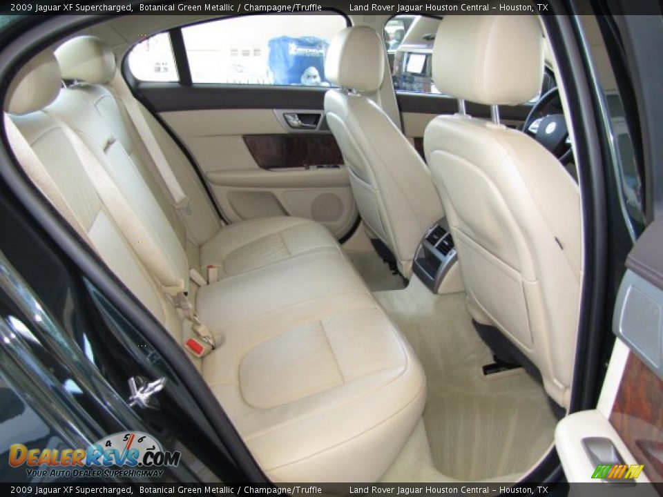 Rear Seat of 2009 Jaguar XF Supercharged Photo #25