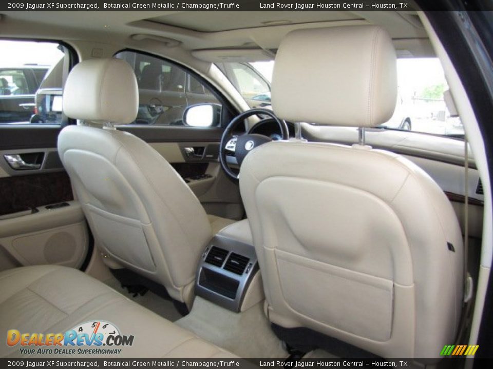 Champagne/Truffle Interior - 2009 Jaguar XF Supercharged Photo #26