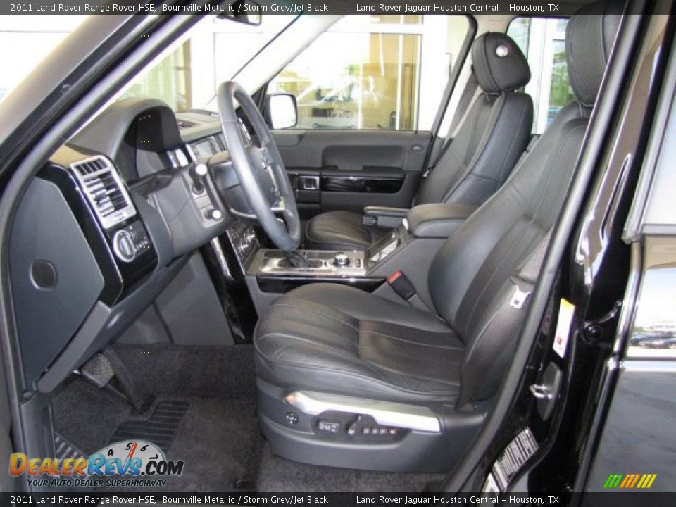Storm Grey/Jet Black Interior - 2011 Land Rover Range Rover HSE Photo #2