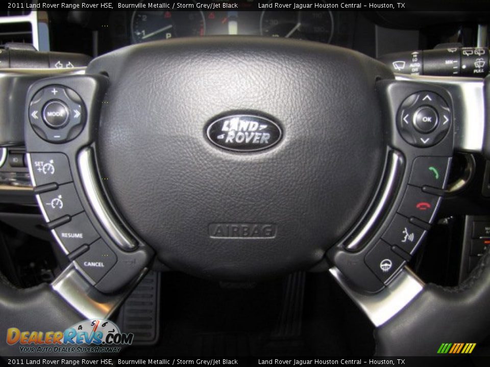 2011 Land Rover Range Rover HSE Bournville Metallic / Storm Grey/Jet Black Photo #14
