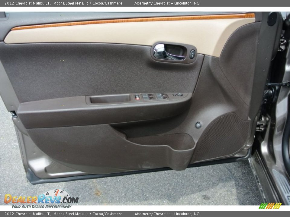 2012 Chevrolet Malibu LT Mocha Steel Metallic / Cocoa/Cashmere Photo #7
