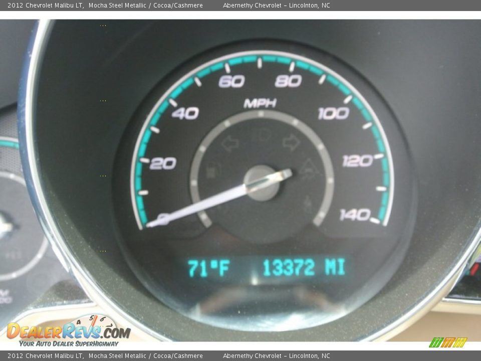 2012 Chevrolet Malibu LT Mocha Steel Metallic / Cocoa/Cashmere Photo #12