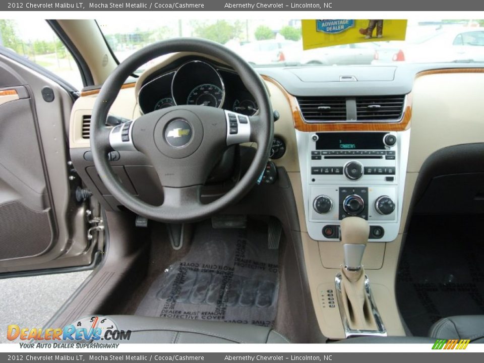 2012 Chevrolet Malibu LT Mocha Steel Metallic / Cocoa/Cashmere Photo #14