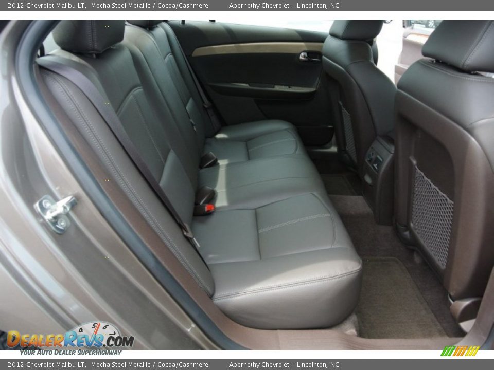 2012 Chevrolet Malibu LT Mocha Steel Metallic / Cocoa/Cashmere Photo #17