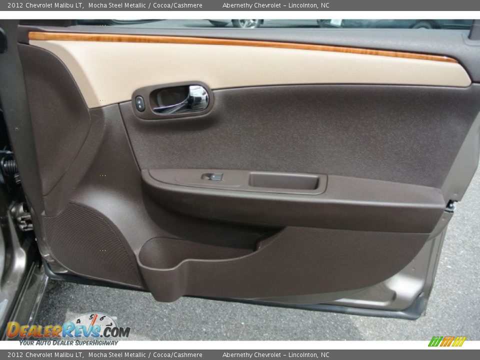 2012 Chevrolet Malibu LT Mocha Steel Metallic / Cocoa/Cashmere Photo #19