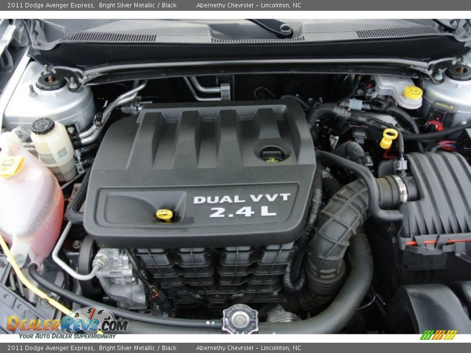 2011 Dodge Avenger Express Bright Silver Metallic / Black Photo #19