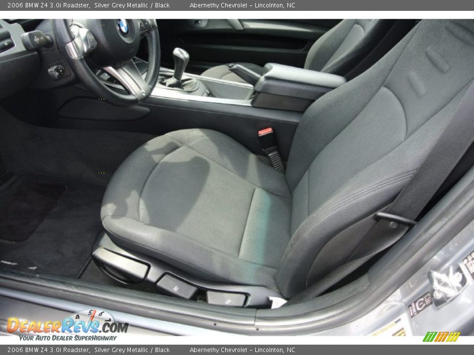 2006 BMW Z4 3.0i Roadster Silver Grey Metallic / Black Photo #8