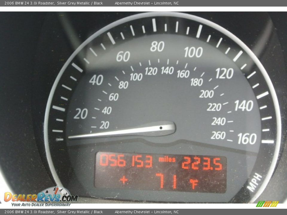 2006 BMW Z4 3.0i Roadster Silver Grey Metallic / Black Photo #11