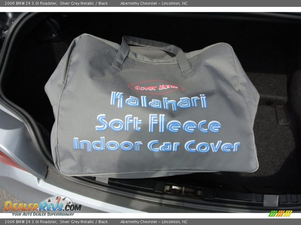 2006 BMW Z4 3.0i Roadster Silver Grey Metallic / Black Photo #14