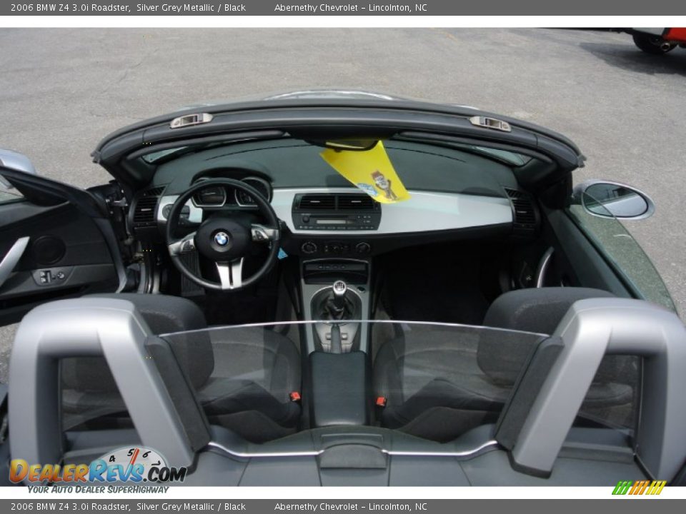 2006 BMW Z4 3.0i Roadster Silver Grey Metallic / Black Photo #21